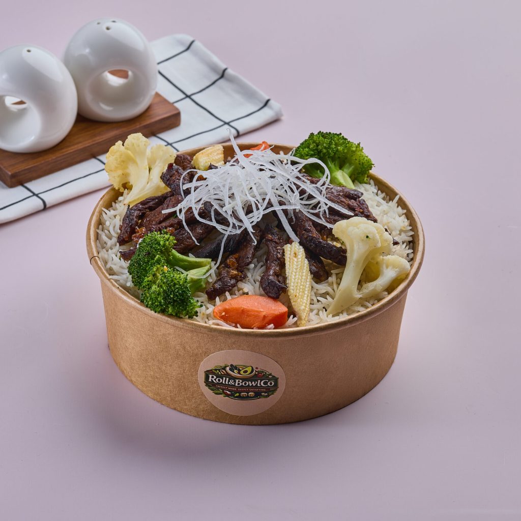 Beef shawarma bowl